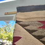 Authentic Vintage Dazzler 30 x 49" Navajo Rug C1950s W 152