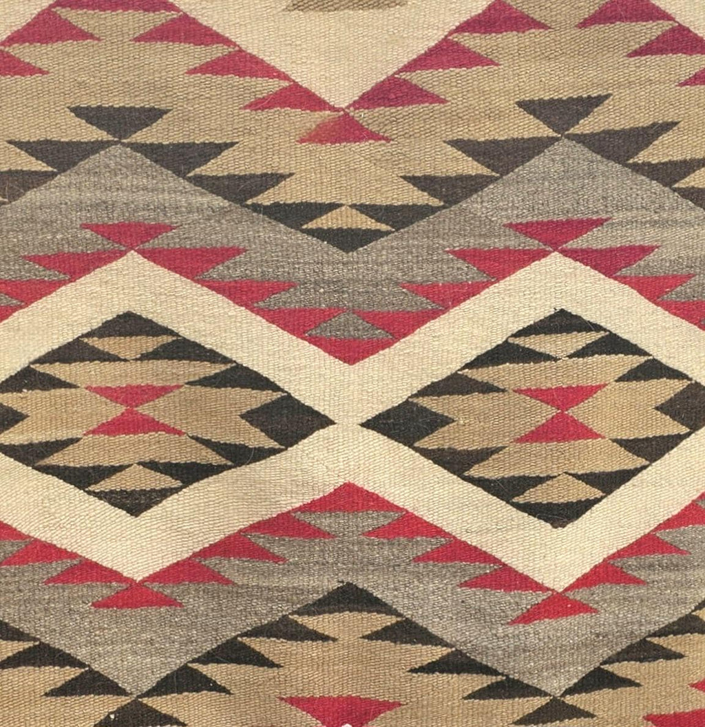 Authentic Vintage Dazzler 30 x 49" Navajo Rug C1950s W 152