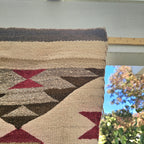 Authentic Vintage Dazzler 30 x 49" Navajo Rug C1950s W 152