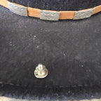 Silver & Turquoise Bug Hat Pin Vintage Native Old Pawn # JP 169
