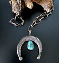 Ingot Cast Silver Naja Vintage Silver Chain Old Pawn  JN 738