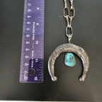 Ingot Cast Silver Naja Vintage Silver Chain Old Pawn  JN 738