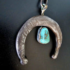 Ingot Cast Silver Naja Vintage Silver Chain Old Pawn  JN 738