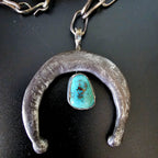 Ingot Cast Silver Naja Vintage Silver Chain Old Pawn  JN 738