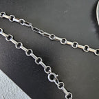 Cast Silver Naja Vintage Silver Chain 925  JN 747
