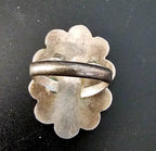 Green Cerillos Turquoise Vintage Ring Old Pawn Size 7 JR 421