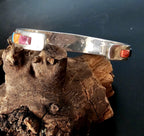 Zuni Cluster Inlay Multistone Vintage Native Cuff fits 6 1/2" wrist JB 216
