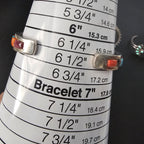Zuni Cluster Inlay Multistone Vintage Native Cuff fits 6 1/2" wrist JB 216