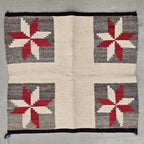 Authentic Vintage Navajo Saddle Blanket 30"x 31" W 205