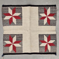 Authentic Vintage Navajo Saddle Blanket 30"x 31" W 204