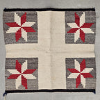Authentic Vintage Navajo Saddle Blanket 30"x 31" W 204