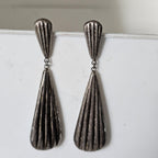 60s Silver Vintage  Dangle Earrings Native Old Pawn. # JE 593
