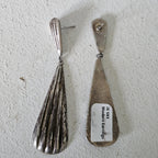 60s Silver Vintage  Dangle Earrings Native Old Pawn. # JE 593