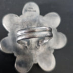 Huge Zuni Cluster Turquoise Vintage Ring Old Pawn Size 10  JR 450