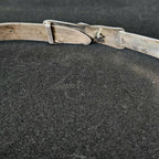 1950s Sterling Turquoise & Coral Hatband Old Pawn. JH 144