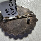 1940s Agate Vintage Native Pin Old Pawn # JP 180