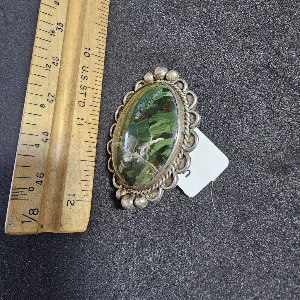 1940s Agate Vintage Native Pin Old Pawn # JP 180