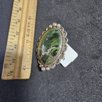 1940s Agate Vintage Native Pin Old Pawn # JP 180