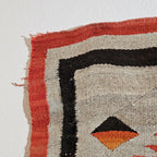 Authentic Vintage Navajo Rug Dazzler Pound Rug 63" x 84" C1930s W 176