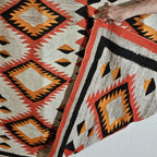 Authentic Vintage Navajo Rug Dazzler Pound Rug 63" x 84" C1930s W 176