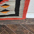 Authentic Vintage Navajo Rug Dazzler Pound Rug 63" x 84" C1930s W 176