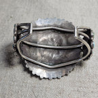 1940s Zuni Cluster Natural Turquoise Vintage Cuff Old Pawn fits 6 1/2" wrist JB 309