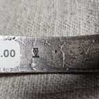 Tufa Cast Signed Vintage Native Sterling Old Pawn fits 7 3/4" wrist. JB 985