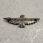 1930s Thunderbird Pin 3 Blue Turquoise Stones Native Old Pawn # JP 185