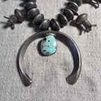1940s Mercury Dimes Squash Blossom Turquoise 430 Grams Old Pawn  JN 812