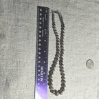 1950s 16"  Vintage Navajo Pearls Graduated Necklace Old Pawn Sterling. JN 815