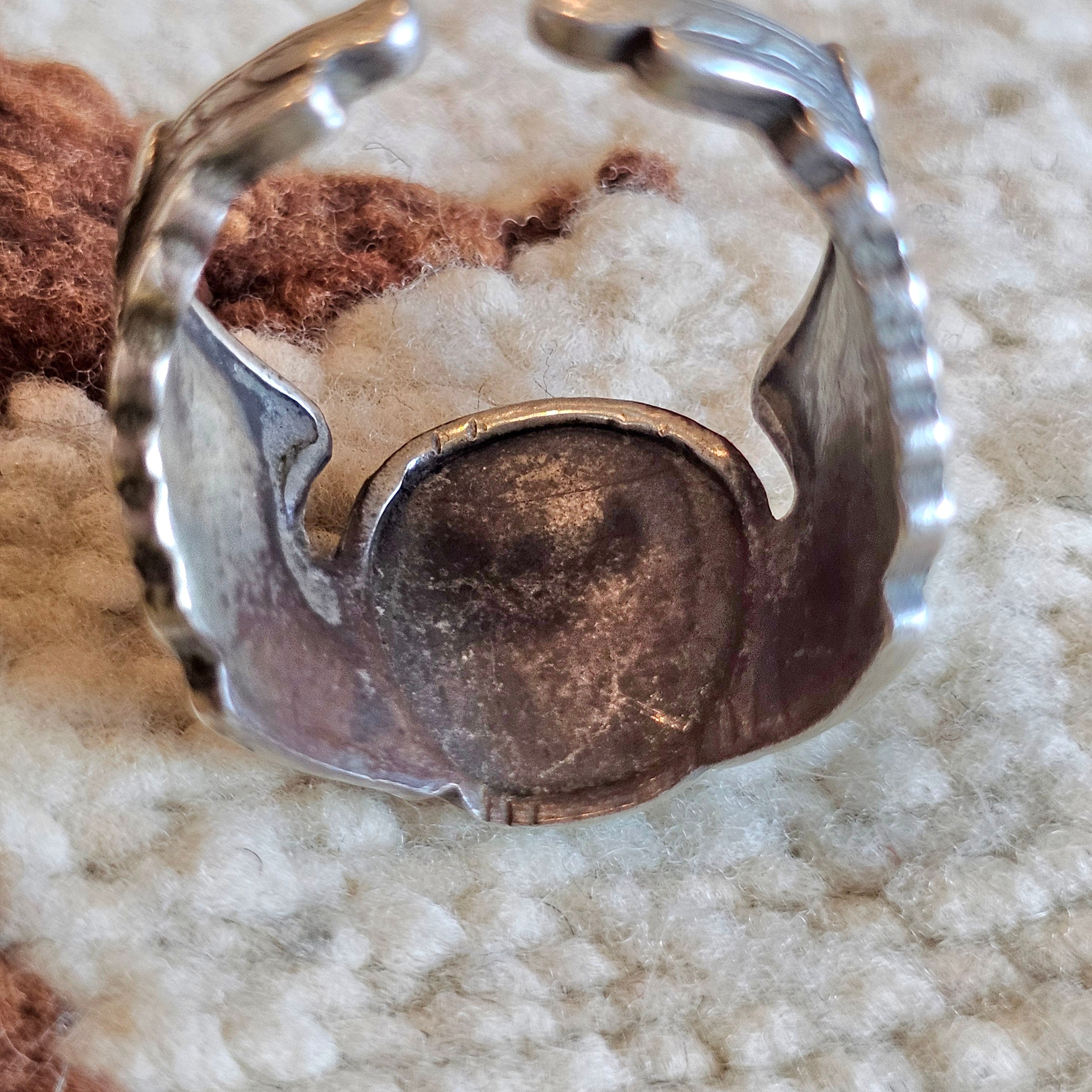 C 1940s Air Force Indian Chief ring size 9. JR 797
