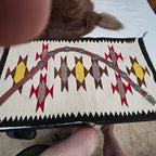 Ortega Signed Vintage Native Concho Belt Sterling & Turquoise Navajo Old Pawn. JBL 164