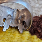 C 1940s Air Force Bomber ring size 11 JR 796