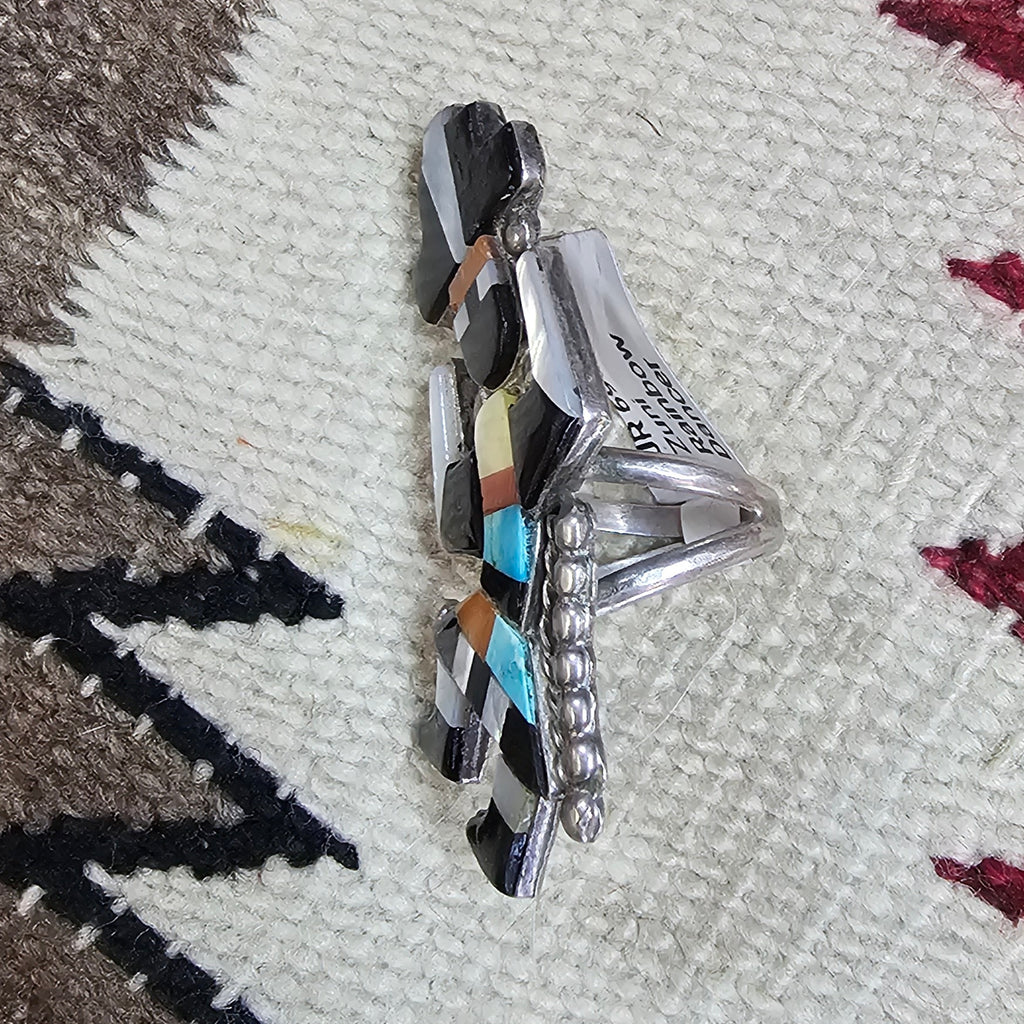 Rainbow Dancer Zuni Inlay JR 696