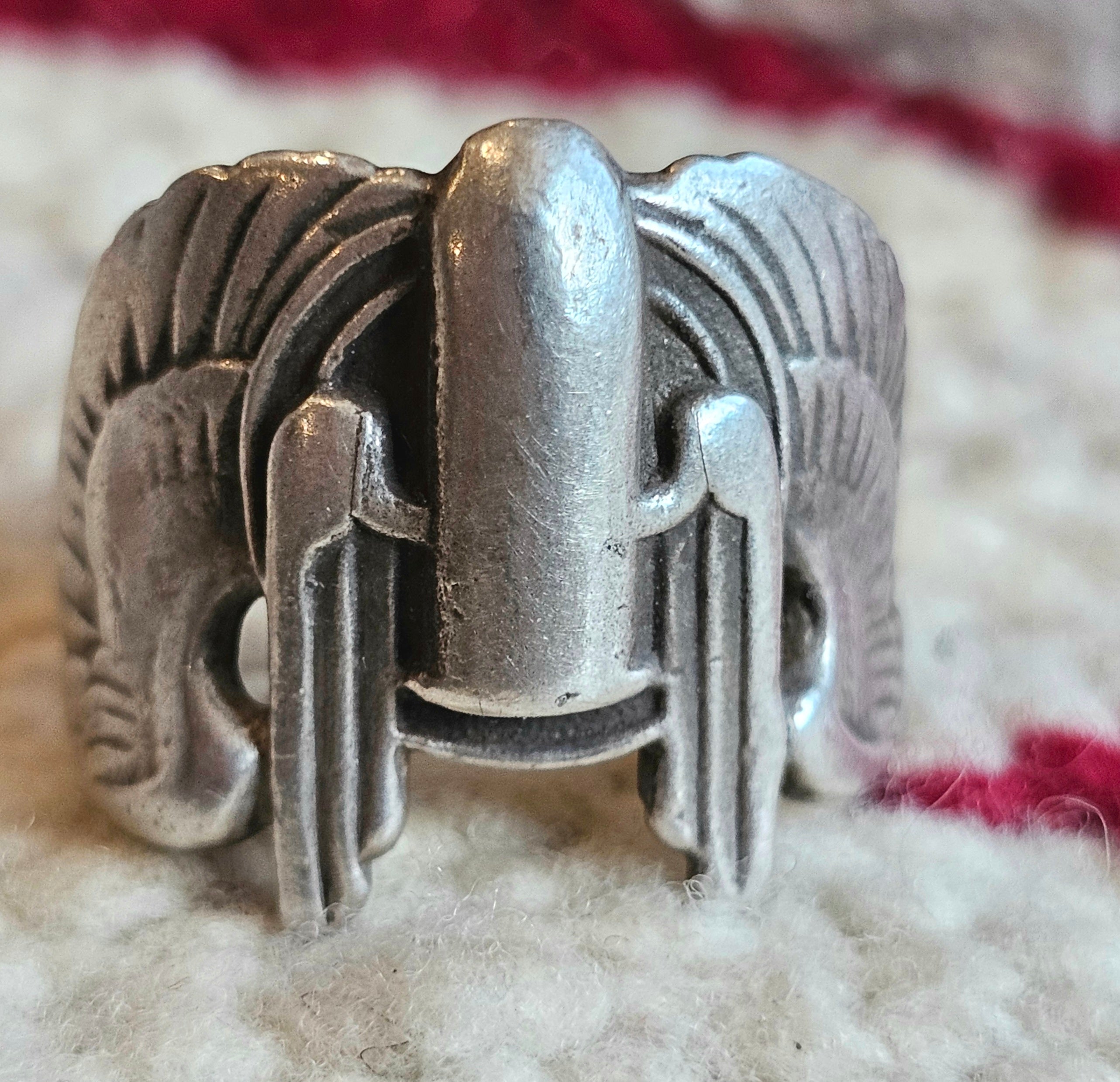 C 1940s Air Force Bomber ring size 11 JR 796