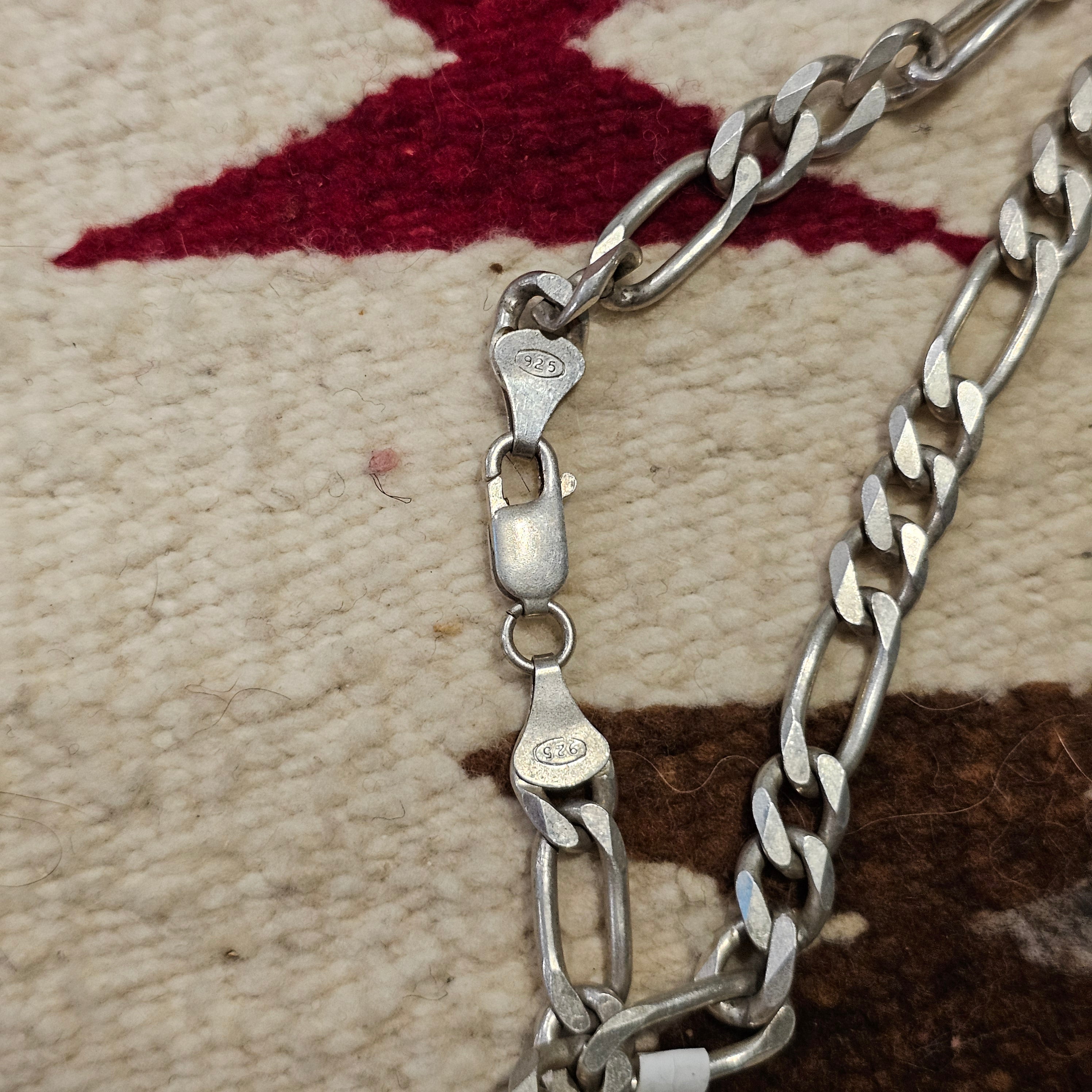 Signed Thunderbird Necklace Turquoise Vintage JN 826
