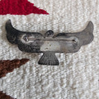 1940s Thunderbird Pin 4" Turquoise Vintage Native # JP 190